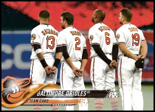 292 Baltimore Orioles Team Card